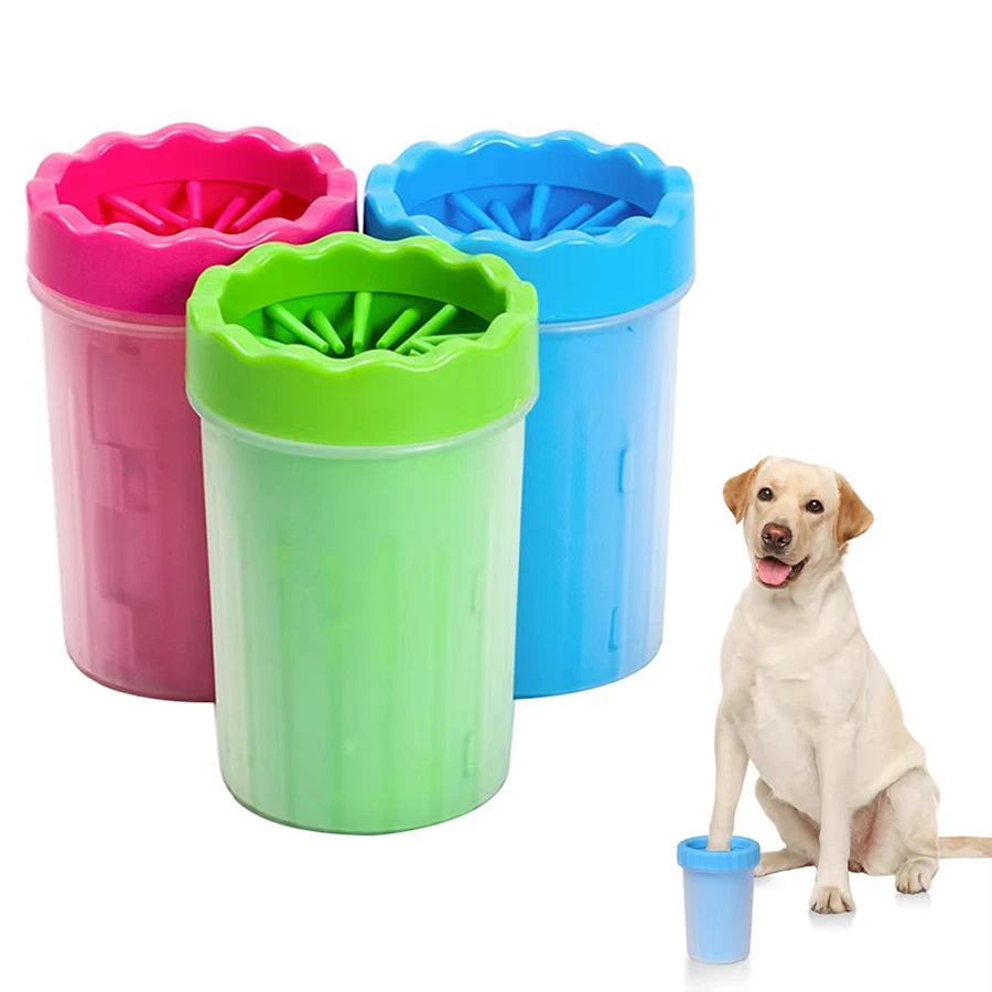 Portable Silicone Dog Paw Cleaner – Fast Muddy Foot Wash Cup