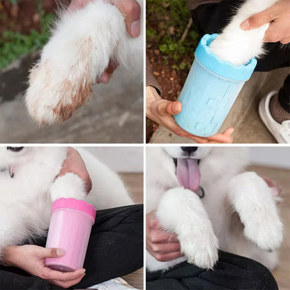 Portable Silicone Dog Paw Cleaner – Fast Muddy Foot Wash Cup
